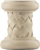 625" T x 96" L CROWN MOULDING WITH WEAVED INSERT INSERT AND MOULDING SOLD SEPARATELY 490170 WEAVED INSERT 2.25" H x.