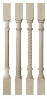 386220 REEDED 386240 FLUTED 386230 ROPE 386210 PLAIN 384220 REEDED