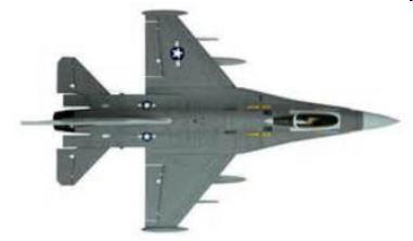 7.5C An F-16 fighter jet is drawn to look like the real thing, with a scale of 12 inches = 30 feet.