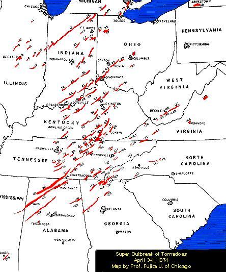 Tornado Outbreak: April 3,1974