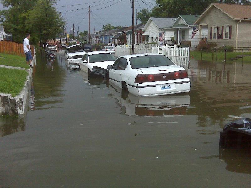 Louisville Urban Flood August 4, 2009 Up to 6
