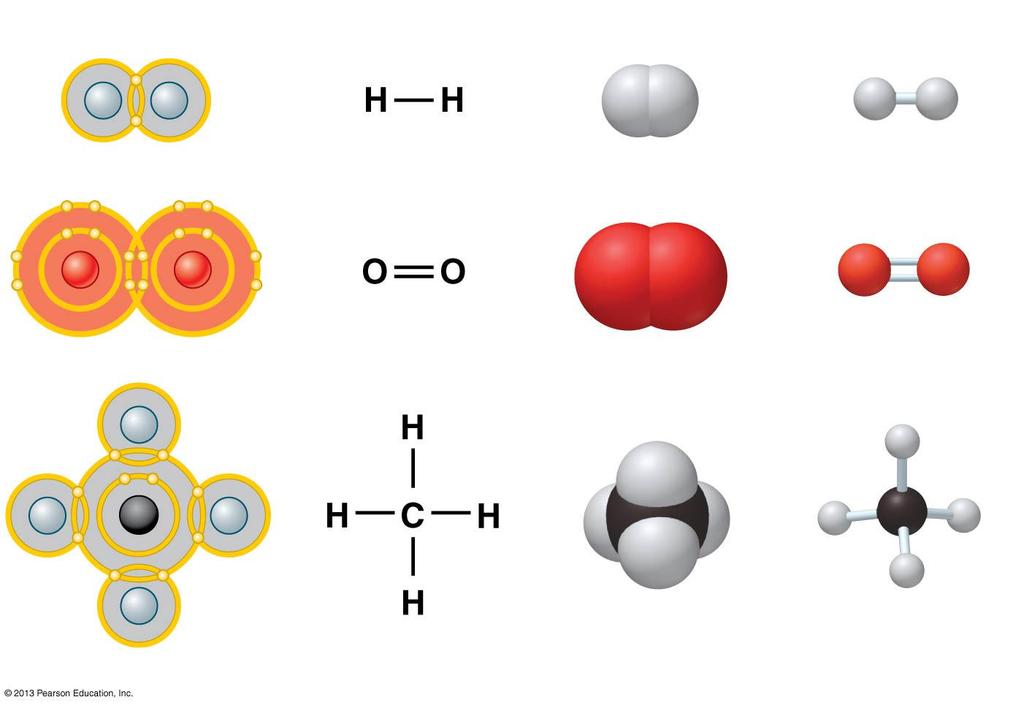 two atoms share one or more pairs of outer-shell electrons. Covalent bonds are the strongest of the various bonds.