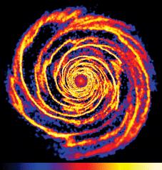 self-gravitating gas disks Same physics