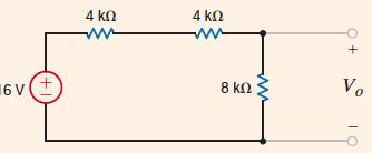 4. Circuit with load 16V V