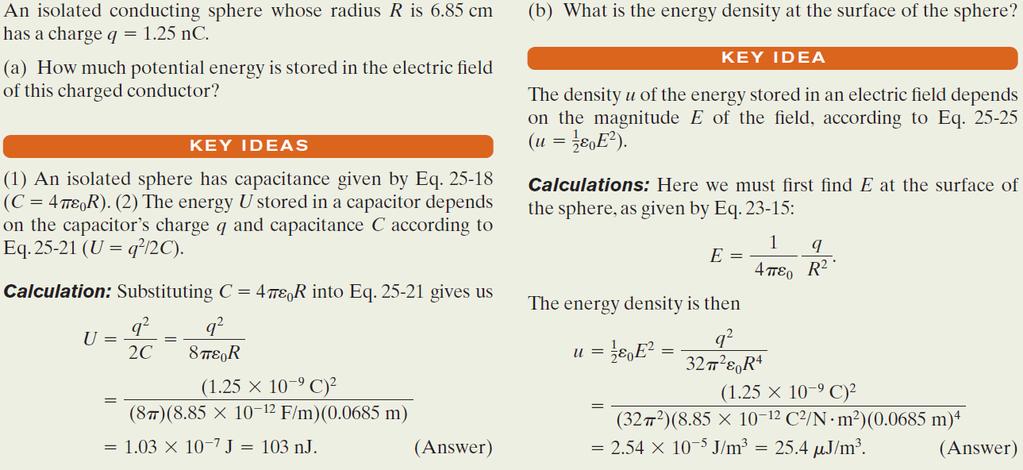 Example, Potential Energy and