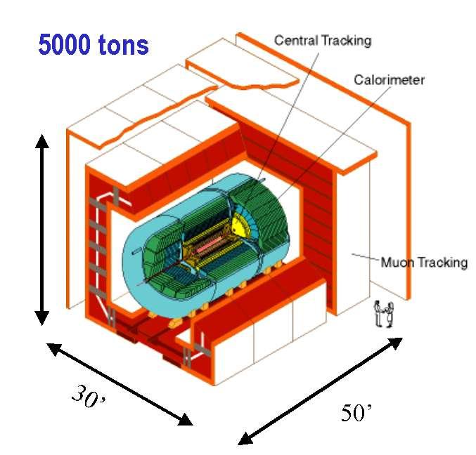 D0 Detector Tracking Solenoid magnet Silicon vertex detector