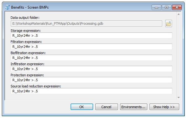 Steps 1. Inputs: a. Data output folder: location where output products will be saved b.