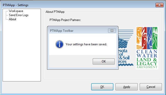 5. To save your settings, click either OK or Apply 3 INGEST DATA The Ingest Data Module is the starting point for processing data using PTMApp-Desktop.