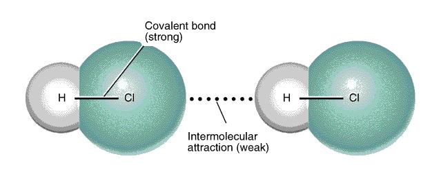 Dipole-Dipole The negative dipole of one molecule is attracted to the positive