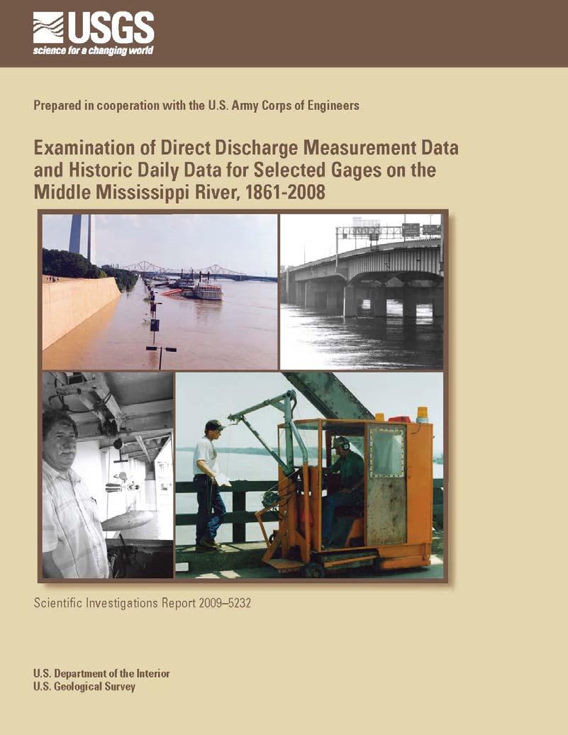 Final Report Examination of Direct Discharge Measurement Data and Historic Daily Data for Selected Gages on the Middle