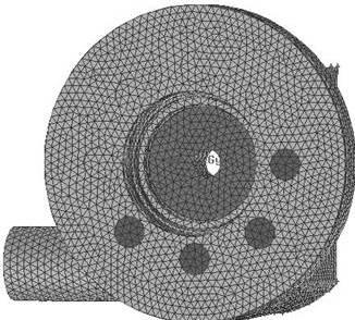 The total number of the meshed elements is 67,956. Outlet Inlet Figure 3.