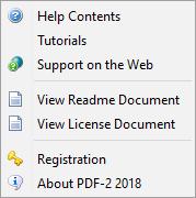 policy, and registration of the PDF-2.
