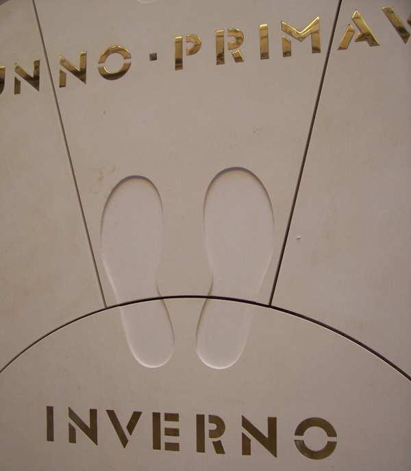 Inlaid into the