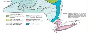 2 Climate Regions of NYS Characteristics of NYS s Climates 1. Humid Continental climate with the exception of the SE portion (NYC and LI) where it is Humid Subtropical. 2.