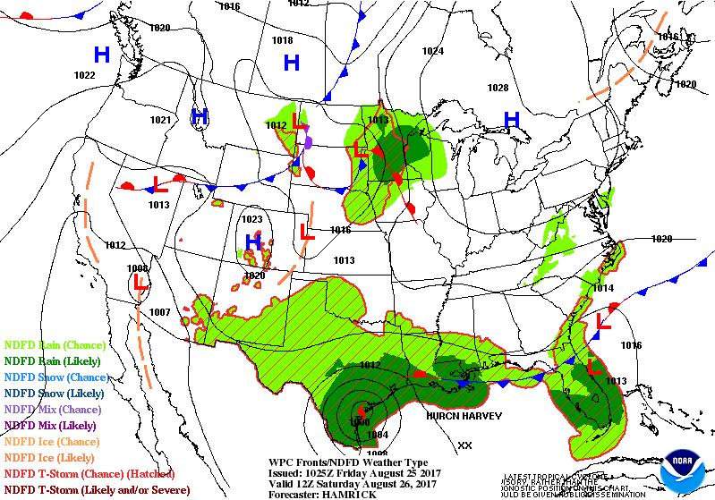 Forecast & Rainfall: Saturday Frontal boundary still stalled along the