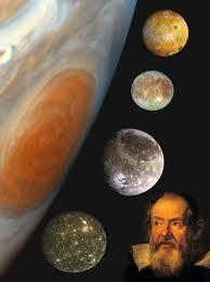 the other planets, moved in ellipses around the Sun. Following Kepler, Galileo Galilei built a giant telescope to inves&gate the theories.