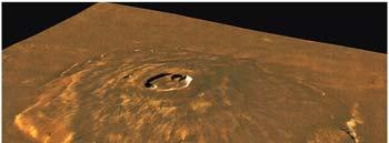 Tectonic Features The Tharsis Bulge is primarily tectonic (but not plate tectonics) in origin.