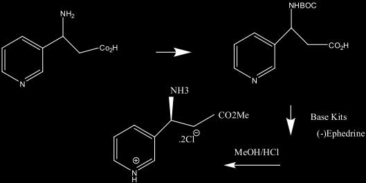 In order to identify the separation process using ChiroSolv, we modified this material with phthalic anhydride & succinic anhydride to prepare acidic