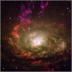 Seyfert Galaxies spiral galaxies with an incredibly bright, star-like center (nucleus) they are very bright in the infrared their