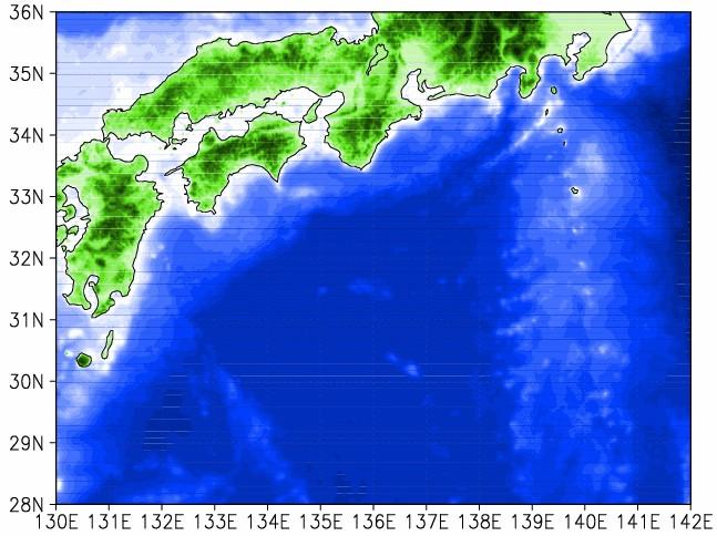 Prediction of Kuroshio meandering in 2004 Real state (assimilation) Growth