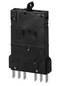 Thermal-Magnetic Circuit Breaker -S.. Description One, two and three pole thermal-magnetic circuit breakers with trip-free mechanism and toggle actuation (S-type TM CBE to EN 60934/IEC 934).