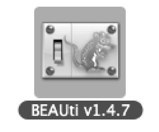 MrBayes) BEAUti make XML files as input for BEAST analyses