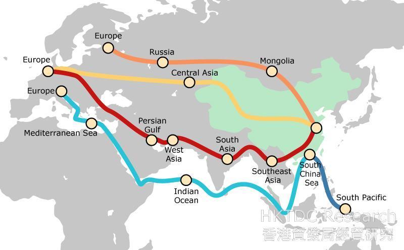 BELT AND ROAD INITIATIVE A belt connecting Asia overland A