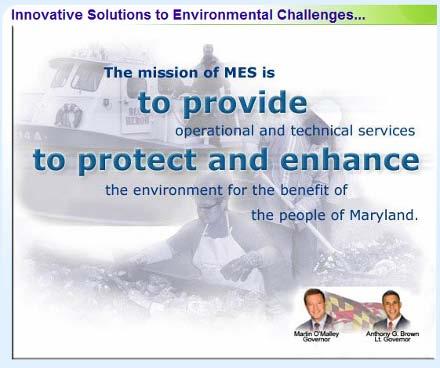 Maryland Environmental Service Involvement & Overview Created in 1970 Independent state agency Over