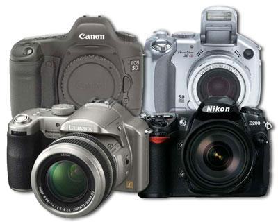 6.6 Digital Cameras An alternate approach to conventional photography is to capture the image using a digital camera, such as the ones shown in Figure 6.10.