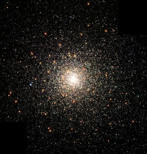 Globular clusters M80 ~10 4-10 6 stars, nearly spherical little dust, gas, young stars, or dark matter central stellar
