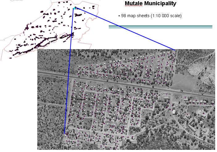 leadership) for the village by annotating on aerial or satellite photography. Up to date aerial and satellite photography is important for the success of the centralized data collection method.