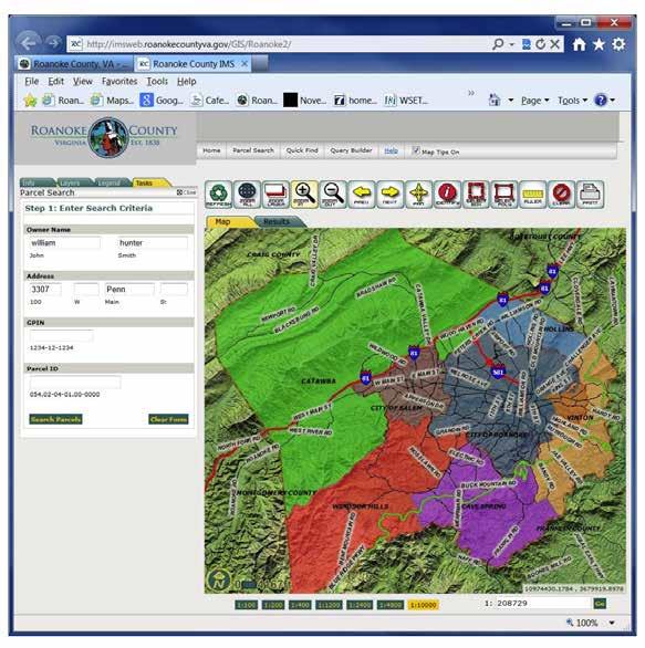 Old GIS Syst em Launched in 2006 Offers basic map services
