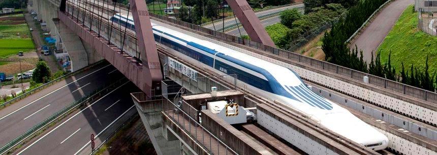 500 km/hr Superconducting Maglev Train in