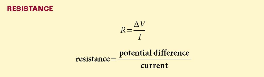 Chapter.17 / Section.3: Current and Resistance Q.1: Write the letter of the correct answer in the space provided. 1. Electric current in a wire is the a.