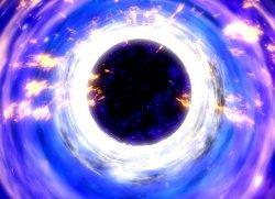 a black hole from