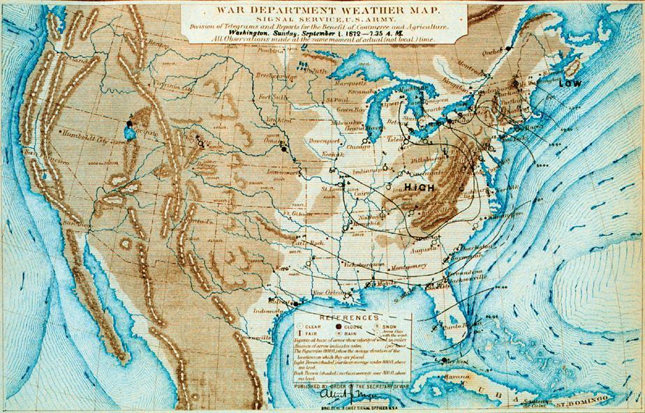 Essay: Weather Maps, Historical Perspective U.S.