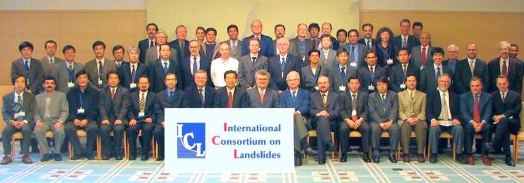 An international consortium on Landslides (ICL) was established during the UNESCO-Kyoto University Joint Symposium