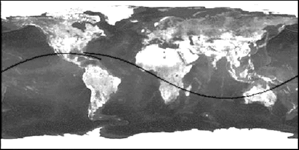 JOHNSON ET AL. Fig. 7 Fig. 8 Fig. 9 Adaptive flight-control architecture. Vehicle ground track for nominal ascent to orbit. Ground tracks for follow the path and follow the energy and path strategies.