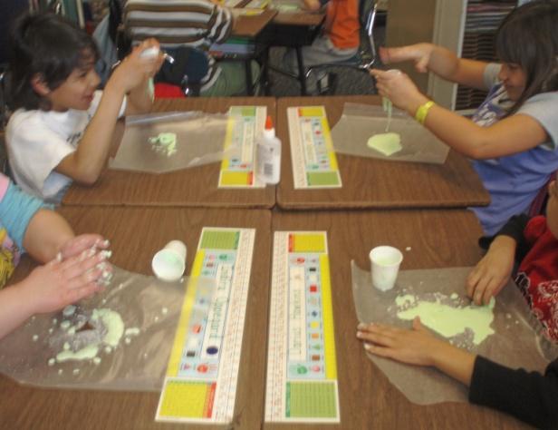 Oobleck, Solid or Liquid? Description: In this lesson, students will work with a substance called Oobleck.