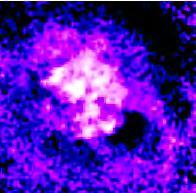 Turbulent particle acceleration in sloshing cool cores 610 MHz contours on Chandra residual map Relic lobes from past activity Sloshing can