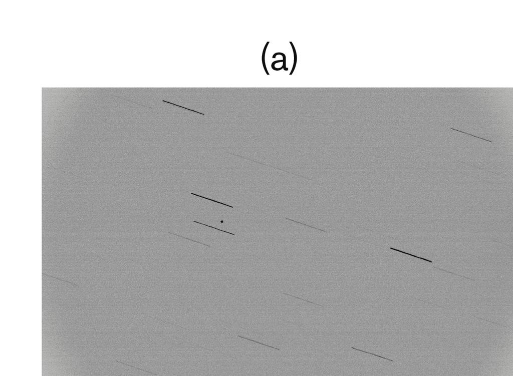 Random image of OSCAR-11 Image preprocess Star streak detection Regression Photometry Star identification Catalog Catalog.... - - Stars OSCAR-11 Satellite - -. - -. -11 - -. - -. -11 Instrumental Instrumental Fig.