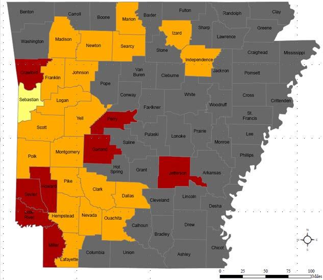Major Disaster Declaration - Arkansas FEMA-4226-DR-AR Major Disaster Declaration approved