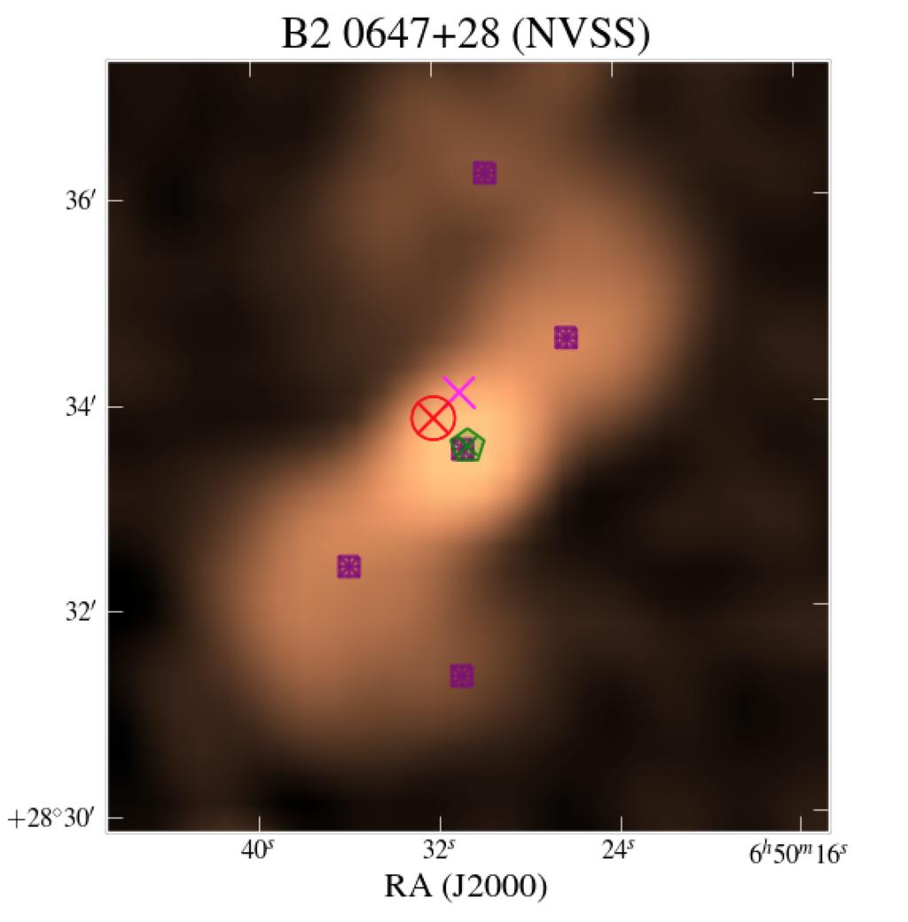 At smaller threshold values the distribution flattens indicating a deficit of sources. To (a)the radio morphology of NGC 0262.