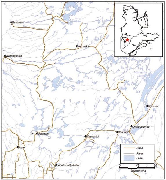 Location Maps and Infrastructure Location: Durango Resources 100% owned Découverte Gold Project (the Property ) is