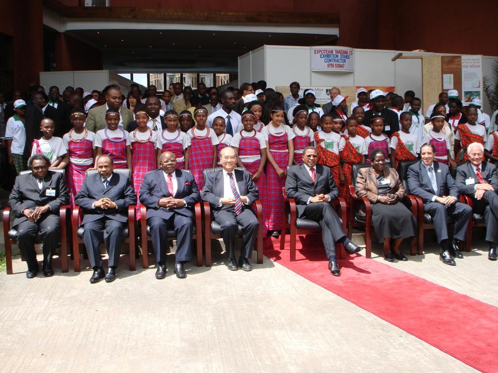 In Arusha, Tanzania on 8 May 2008 at the regional launch of the International Year of Planet Earth Confident that Earth Sciences play an essential