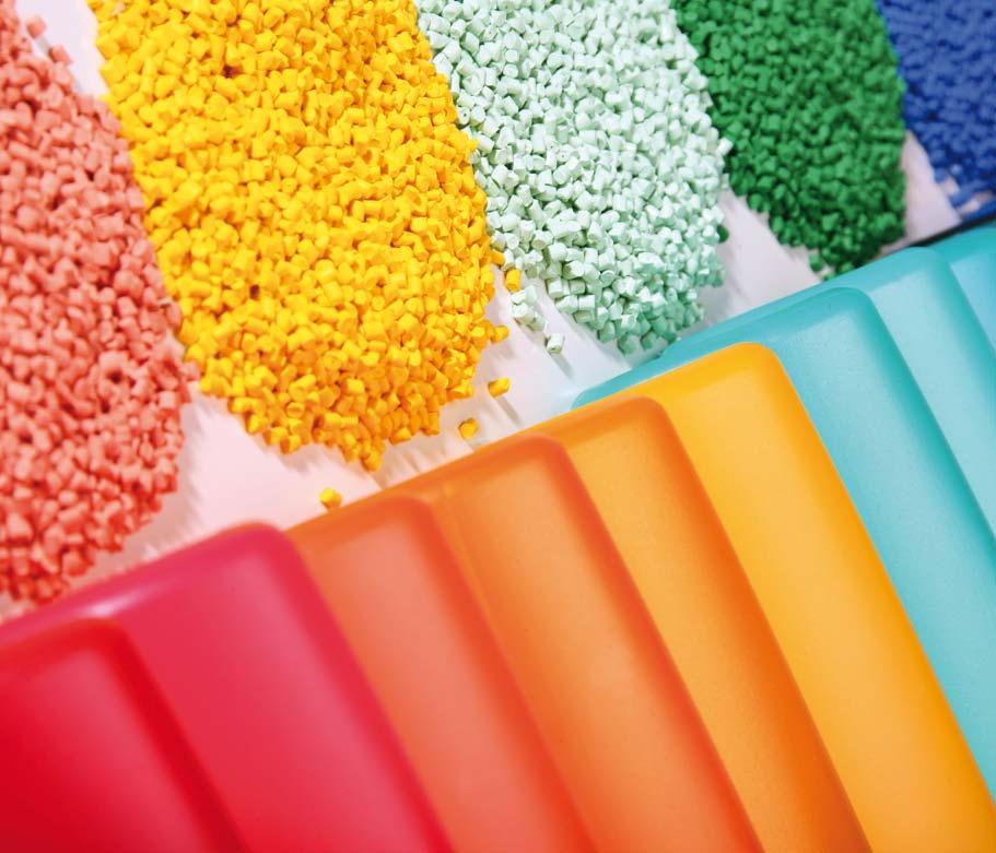 Many of today s plastics are complex multi component systems made from various compounds like different polymers,