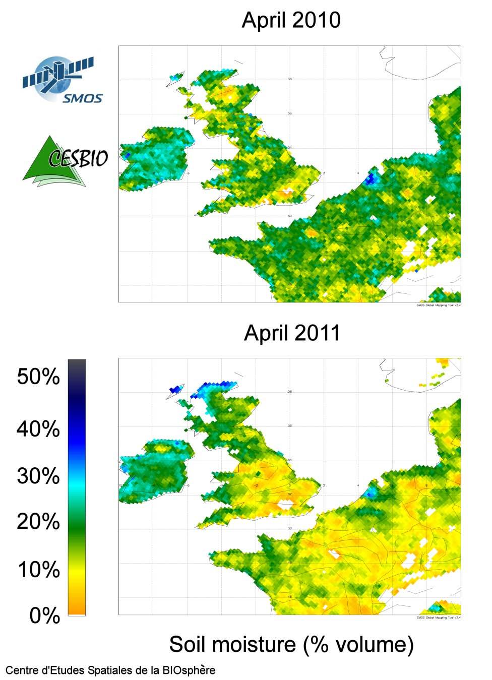 The effect of lower rainfall on the UK An