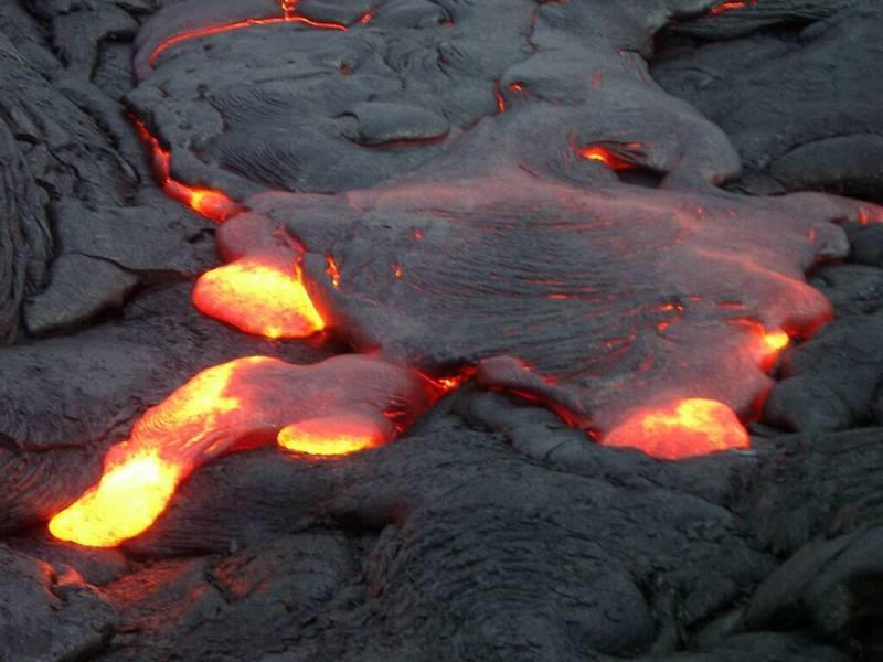 Igneous Rocks Formed from cooled Lava (from a volcano) and Magma (under the surface) As an Example: