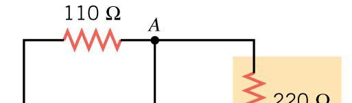 Determine (a) the equivalent resistance of the two speakers, (b) the total current supplied by the