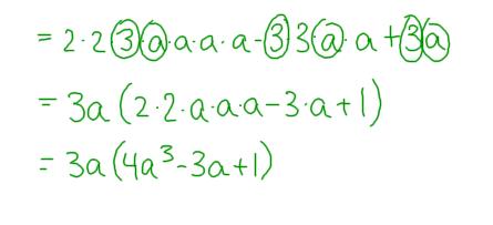 Example: Factor the following polynomials.